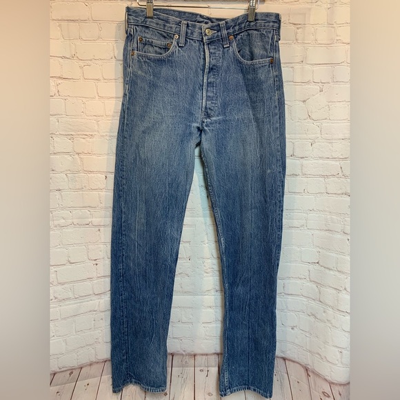 Levi's Other - Vintage Levi’s Striped Button Fly USA Size 30 x 32​